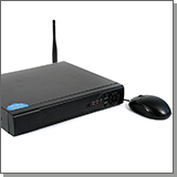 Гибридный 4-х канальный видеорегистратор SKY-H2004-4G со встроенным 4G модемом