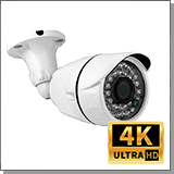 Уличная 4K (8MP) AHD (TVI, CVI) камера наблюдения KDM 053-8